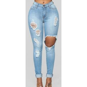 Bob‎ Jeans Fashion Nova Hi Waist Skinny Jeans 9/10